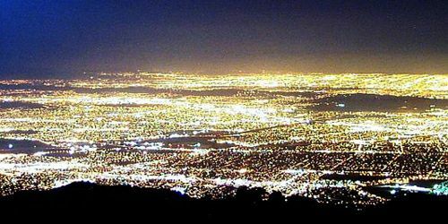 Pasadena and Los Angeles Basin Jan 2001
