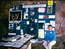 Laverne Booth at her display, RTMC 2000 Laverne Booth at her display, RTMC 2000